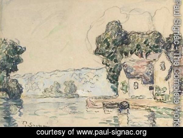 Paul Signac - Au bord de l'eau