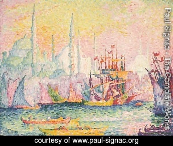 Paul Signac - Constantinople (Corne d'Or)