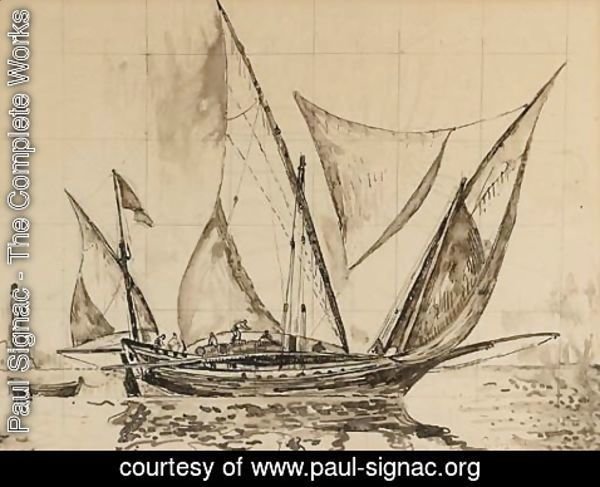 Paul Signac - La voile latine