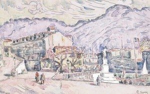 Paul Signac - Le port de Nice