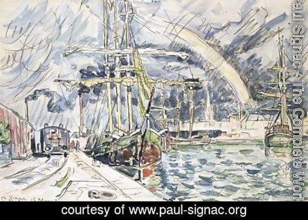 Paul Signac - Le port de St. Malo