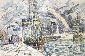 Paul Signac - Le port de St. Malo
