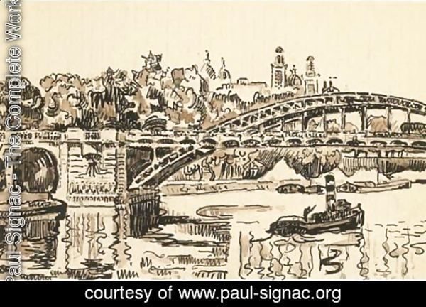 Paul Signac - Le vieux Trocadero