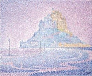 Paul Signac - Mont Saint-Michel. Brume et soleil