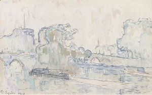 Paul Signac - Pont Neuf, Paris