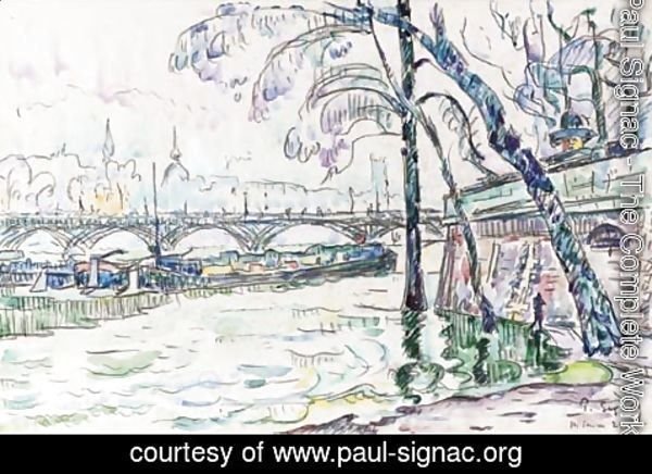 Paul Signac - Sur la Seine
