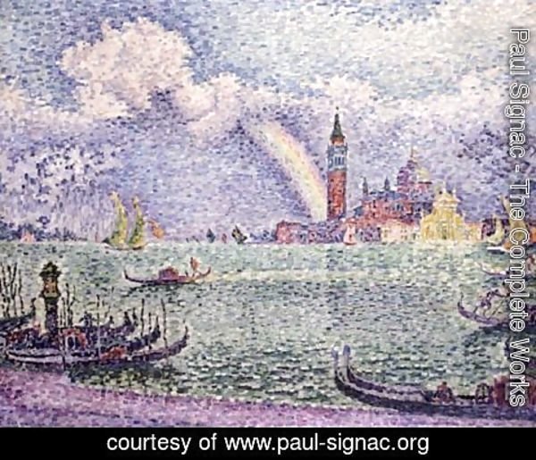 Paul Signac - Arc En Ciel, Venise