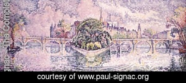 Paul Signac - Le Jardin Du Vert-Galant