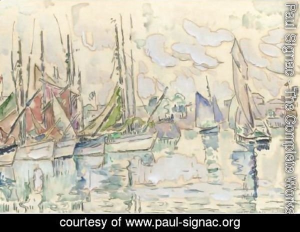 Paul Signac - Sables, Le Port