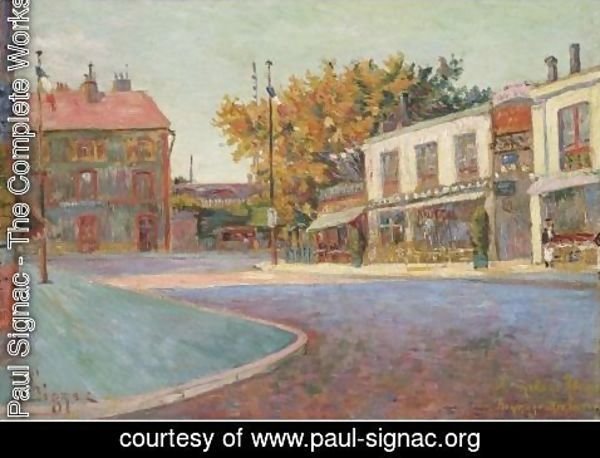 Paul Signac - Rue De La Station, Asnieres