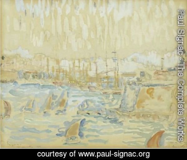 Paul Signac - Port De Marseille