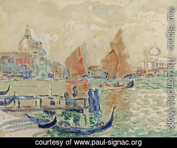 Paul Signac - Vue De Venise 3