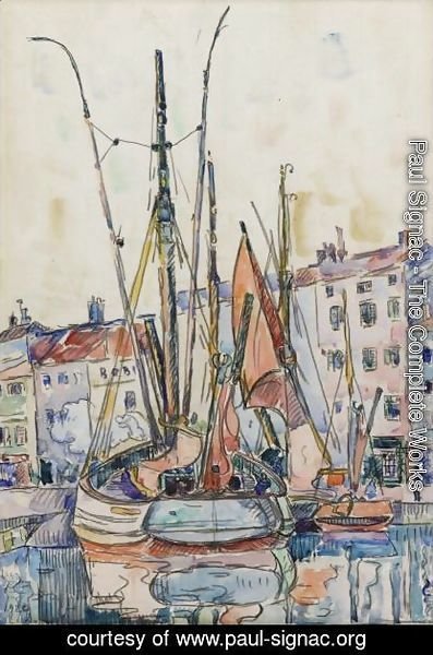 Paul Signac - Port De La Rochelle 2