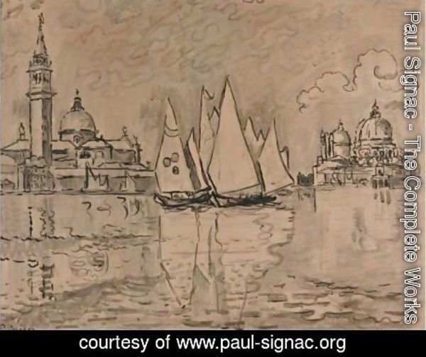 Paul Signac - Etude Pour Venise