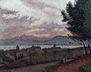 Paul Signac - View of Saint-Tropez