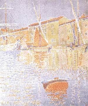 Paul Signac - Saint-Tropez, the Harbour