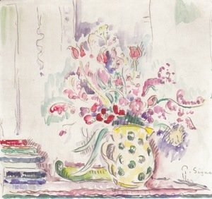 Paul Signac - Floral still life
