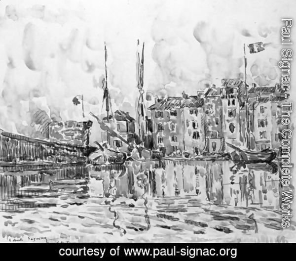 Paul Signac - The Port of St. Tropez