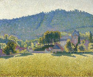 Paul Signac - Comblat and the valley of the Cere