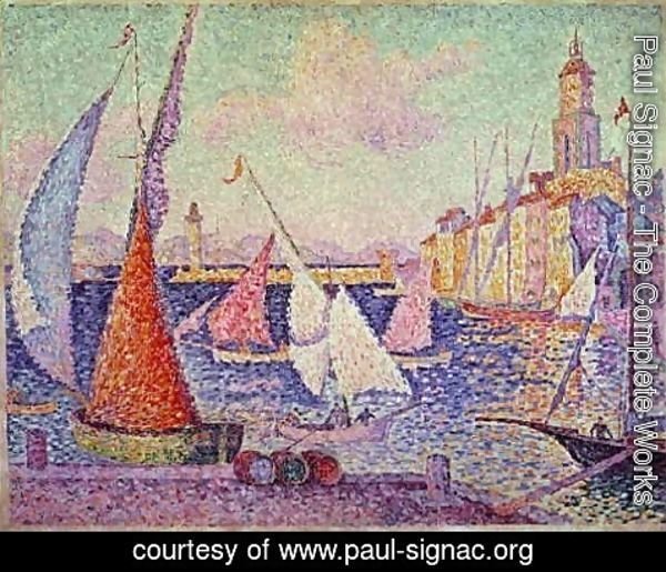 Paul Signac - Port St  Tropez