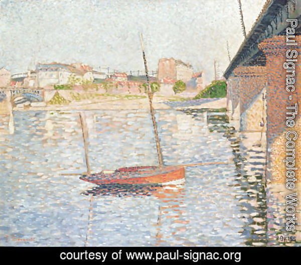 Paul Signac - River Scene