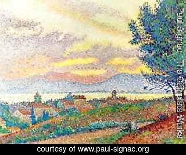 Paul Signac - View Of St  Tropez